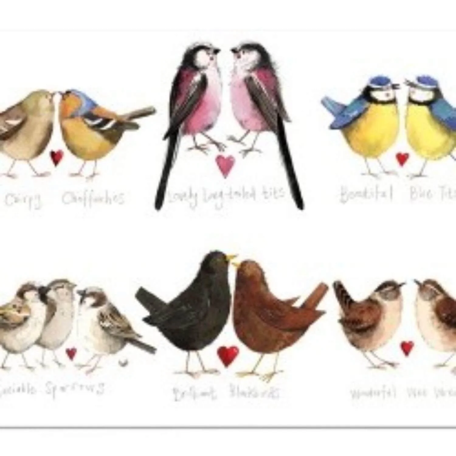 Alex Clark Placemat - Garden Birds