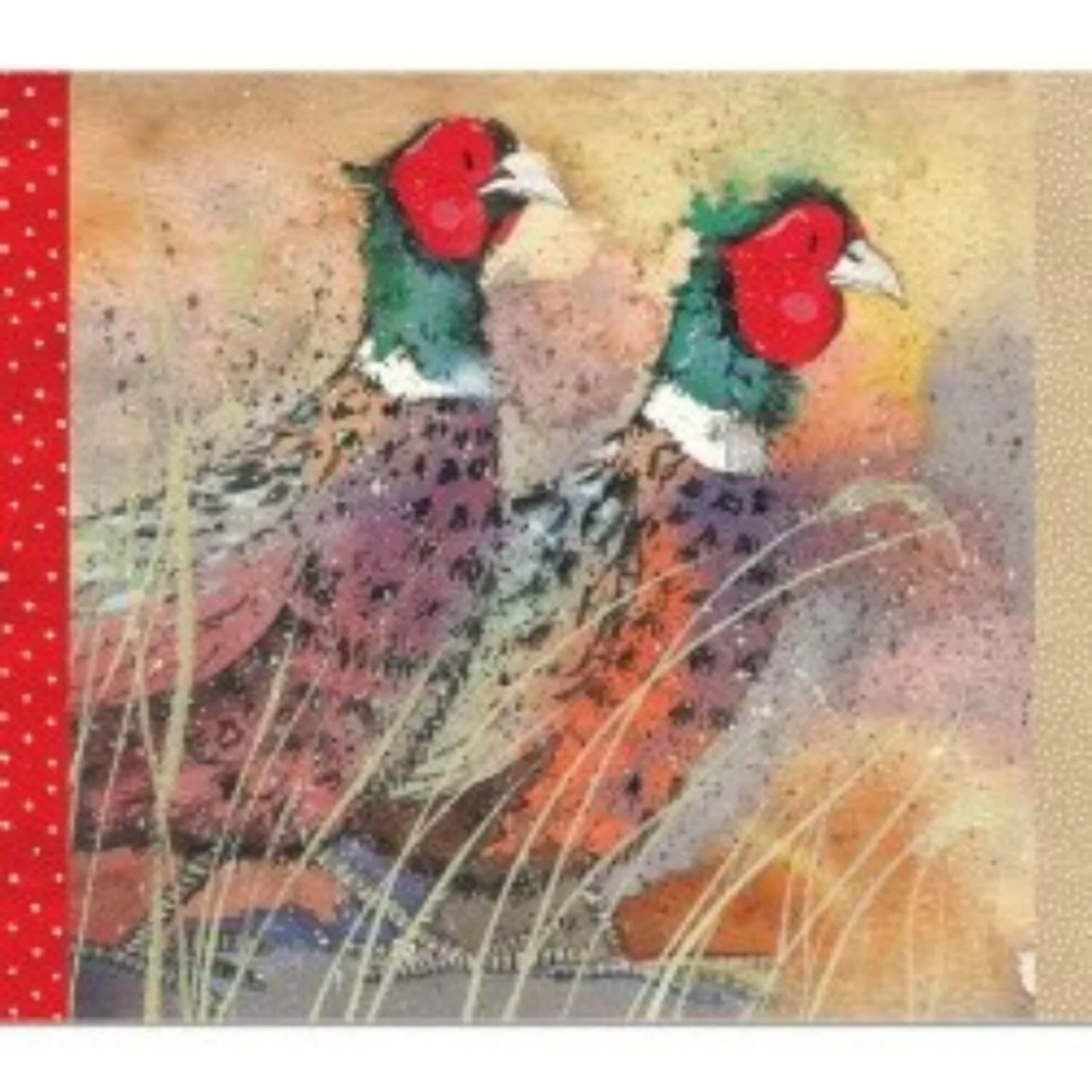 Alex Clark Placemat - Pleasant Pheasants