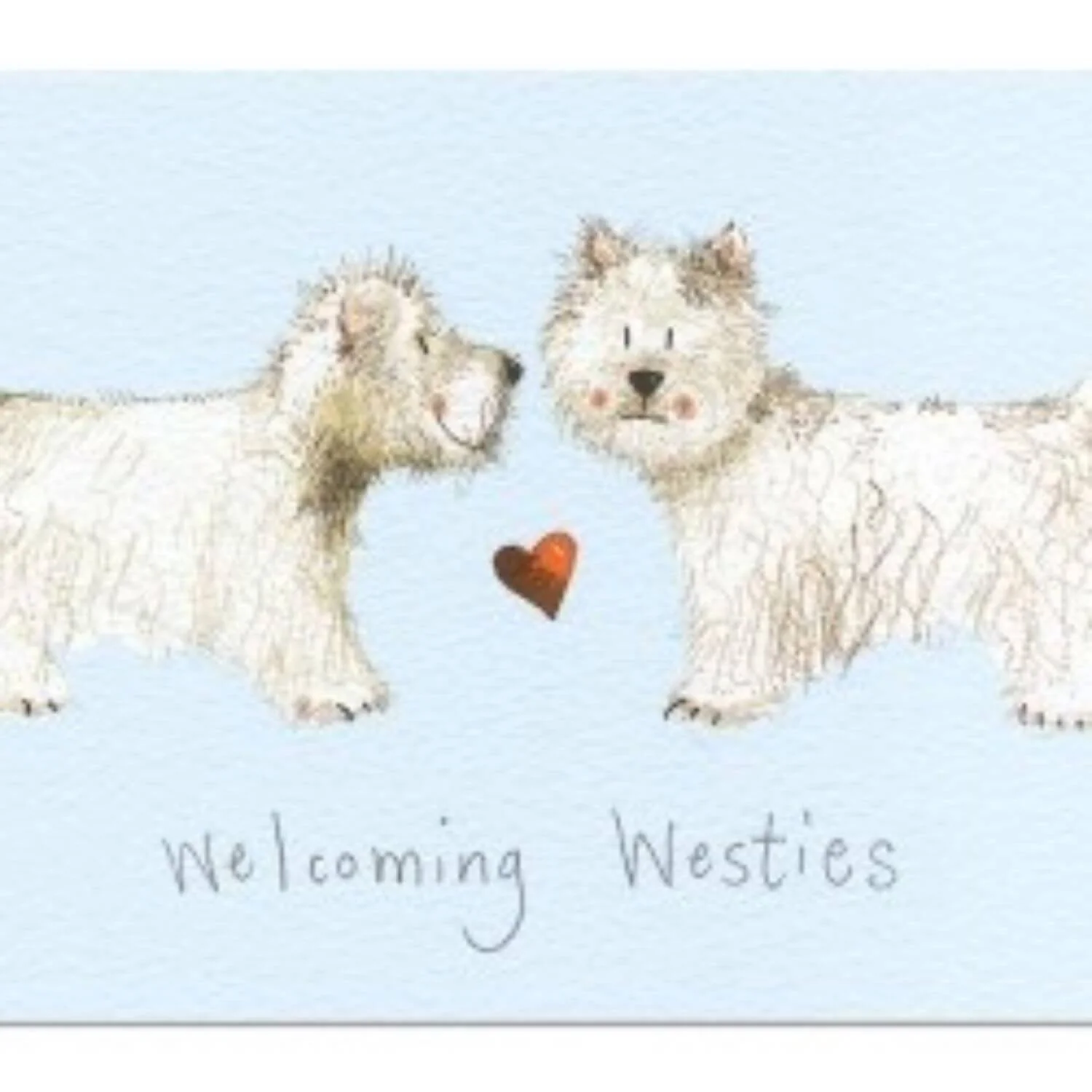 Alex Clark Placemat - Welcoming Westies