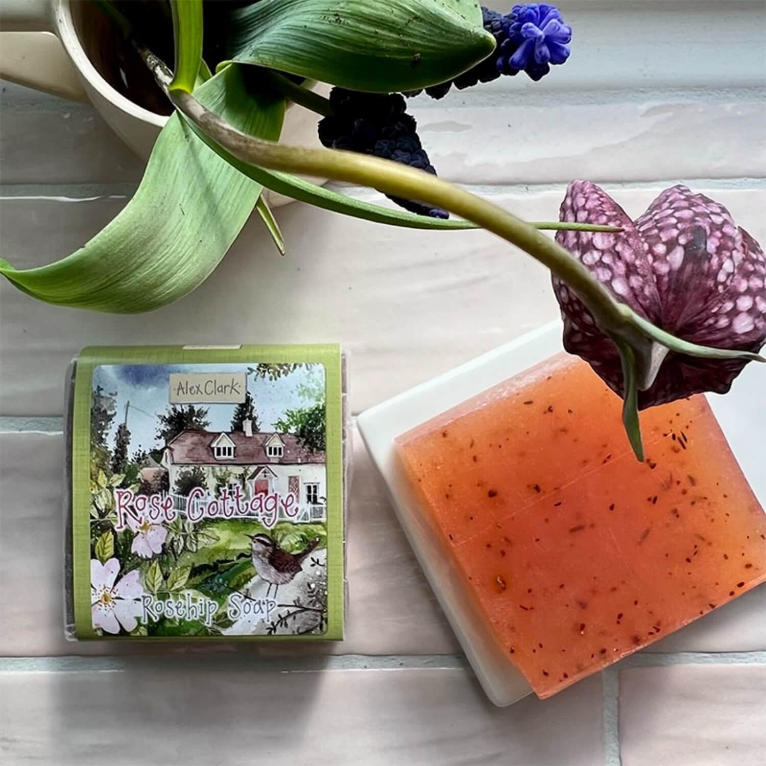 Alex Clark Rose Cottage Handmade Soap - Rosehip
