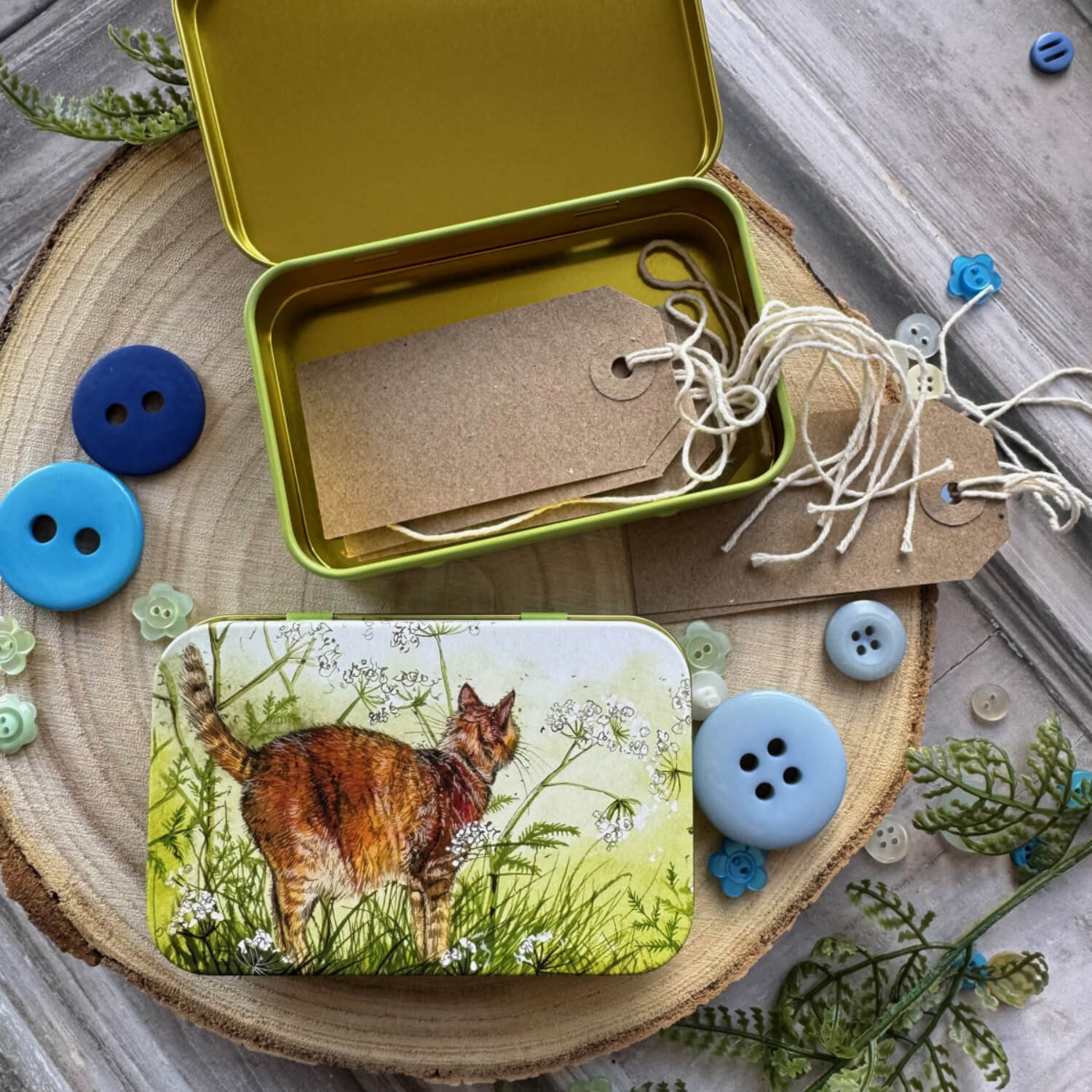 Alex Clark Small Rectangular Tin - Early Morning - Image 2