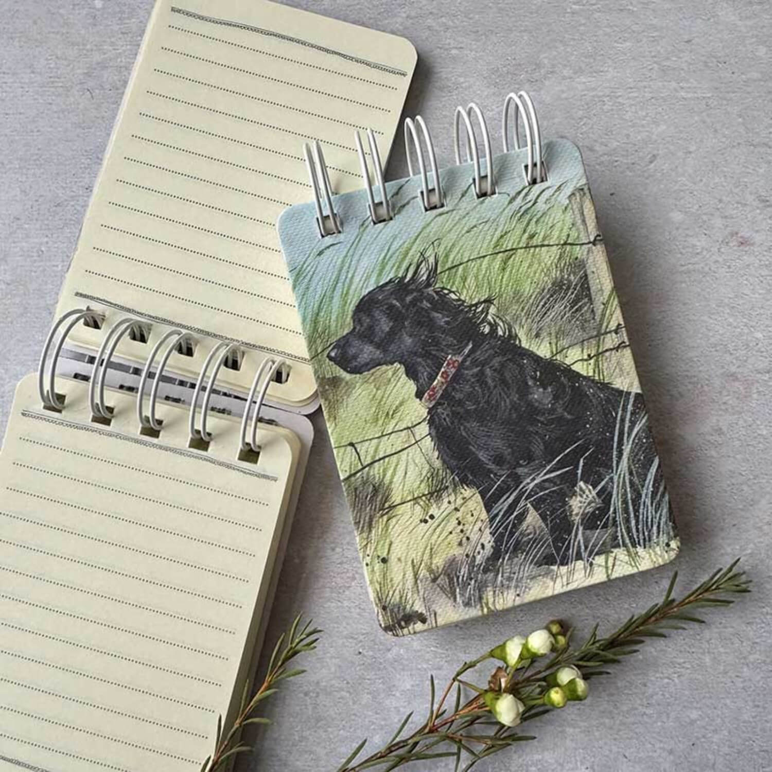 Alex Clark Small Spiral Bound Notepad - Windswept - Image 2
