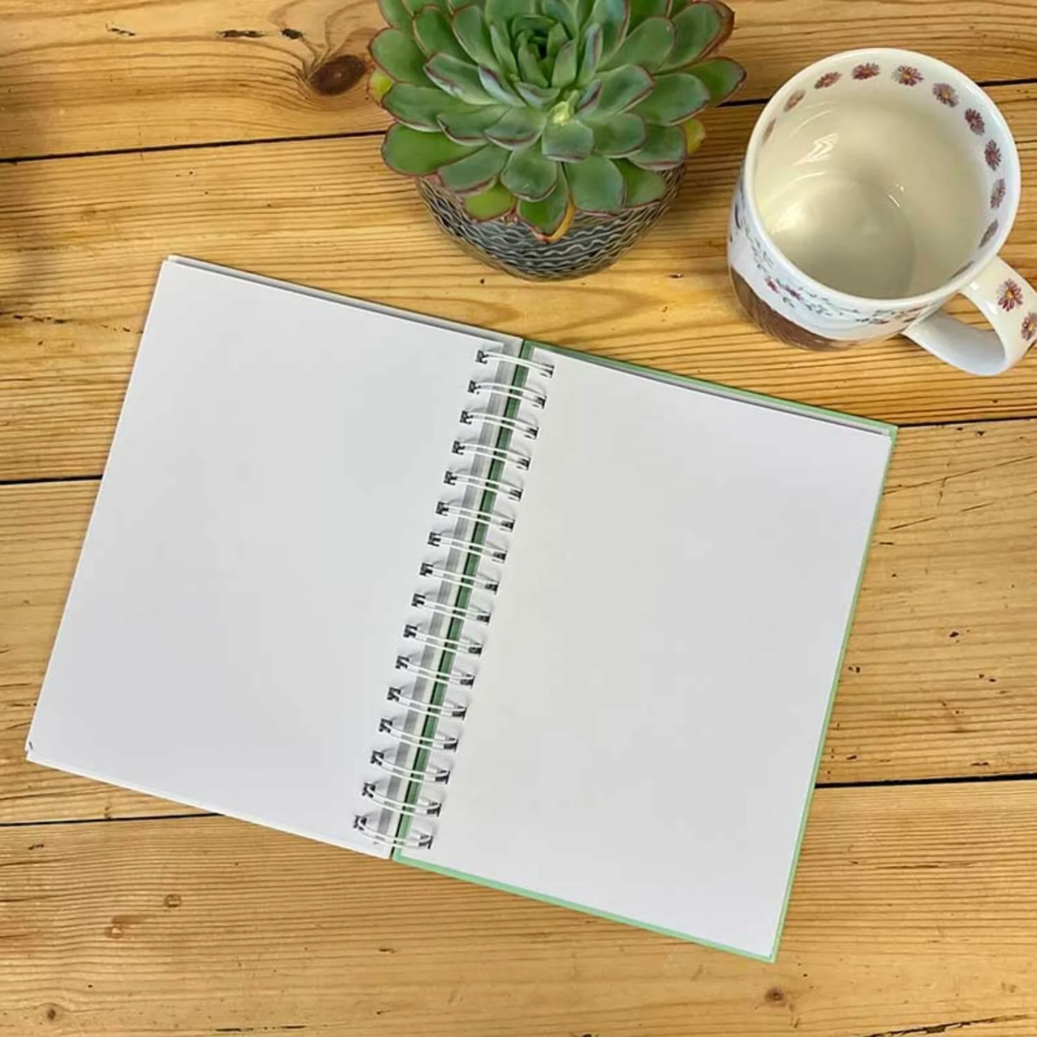 Alex Clark Spiral Journal - Hog Log Hedgehog - Image 2