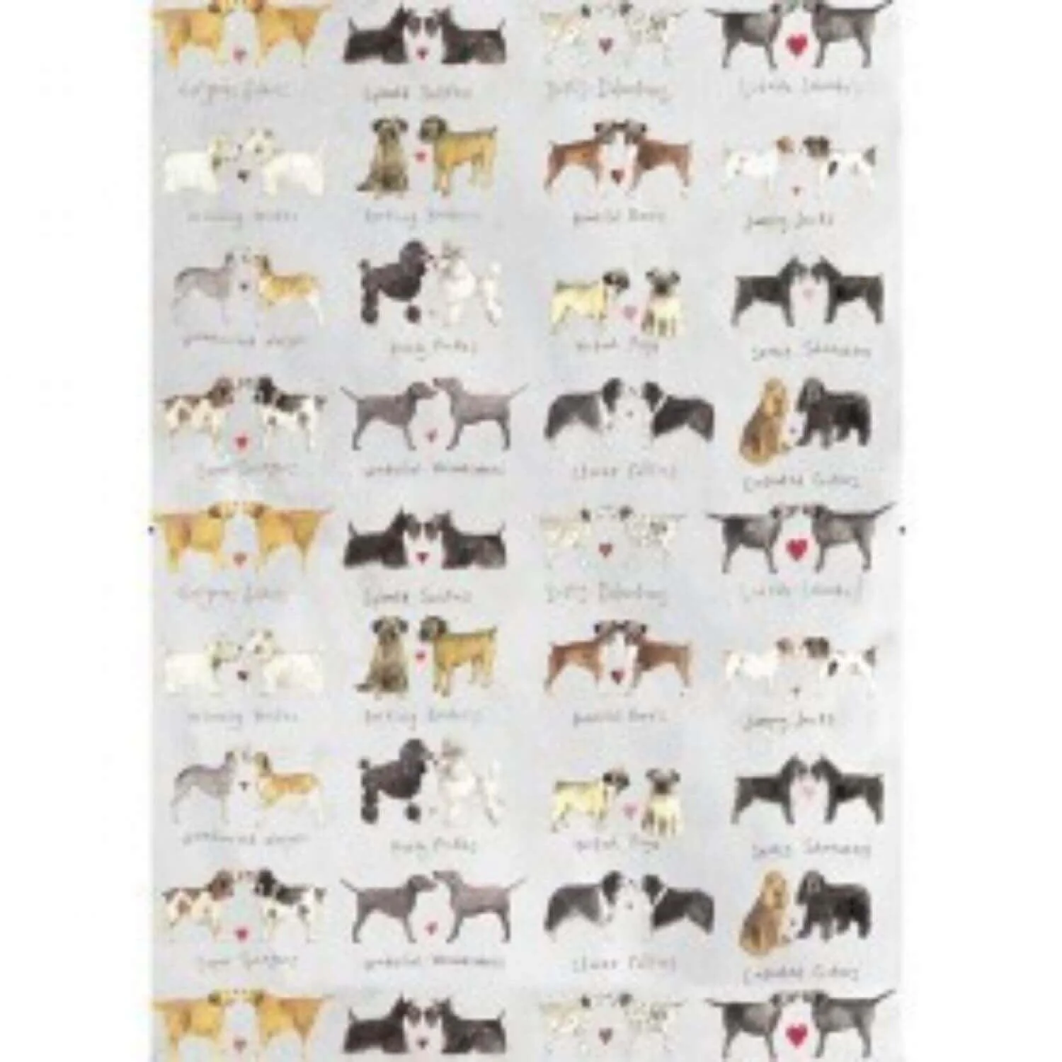 Alex Clark Tea Towel - Delightful Dogs