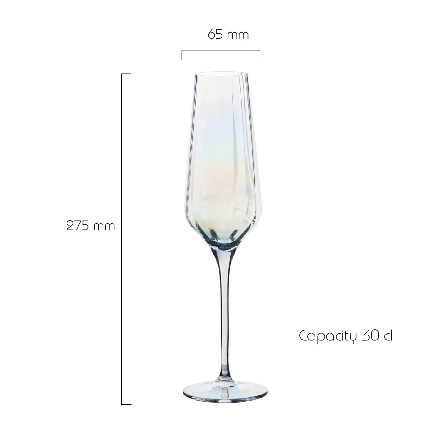 Anton Studio Designs 2-Piece 300ml Champagne Flutes - Palazzo - Image 5