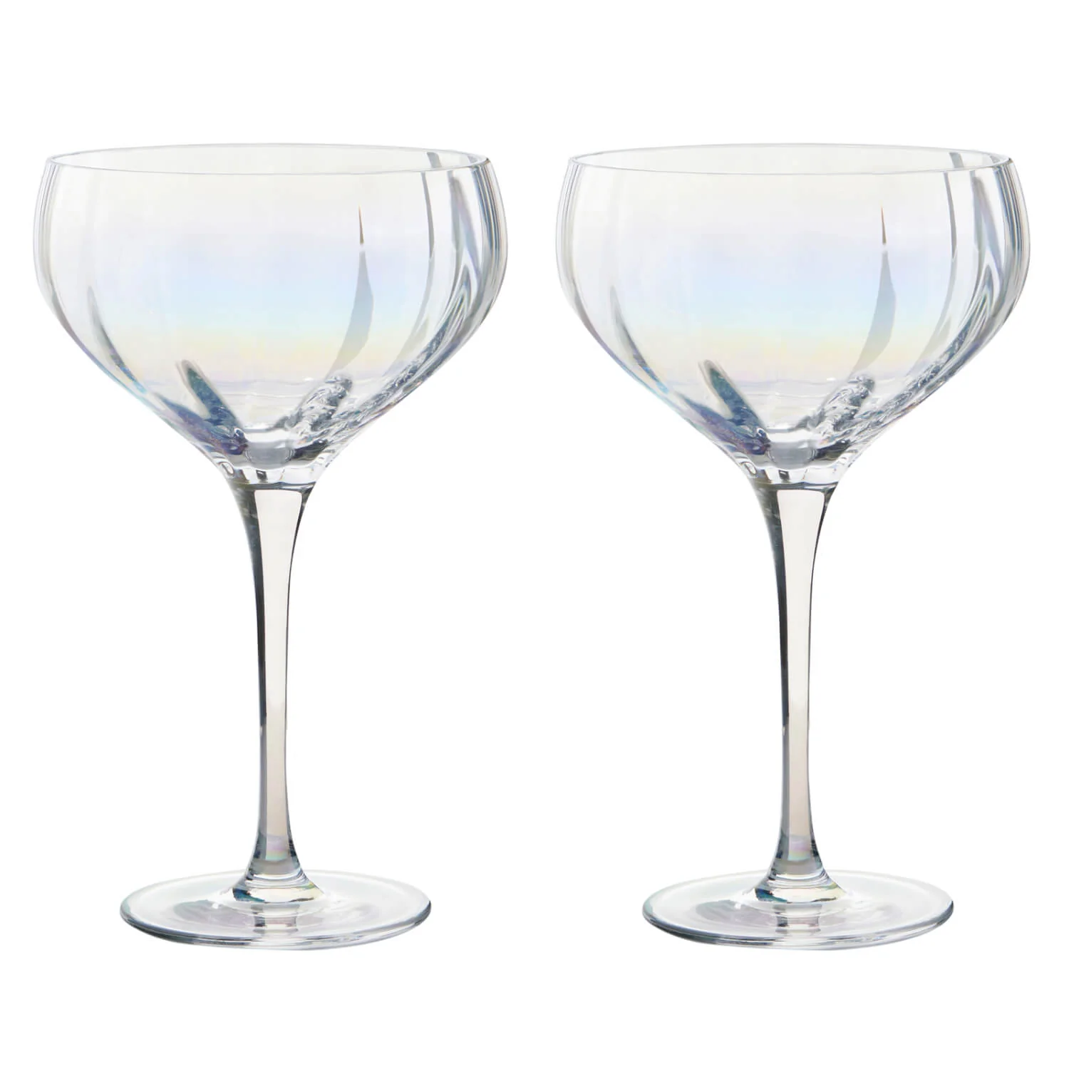 Anton Studio Designs 2-Piece 400ml Champagne Saucers - Palazzo