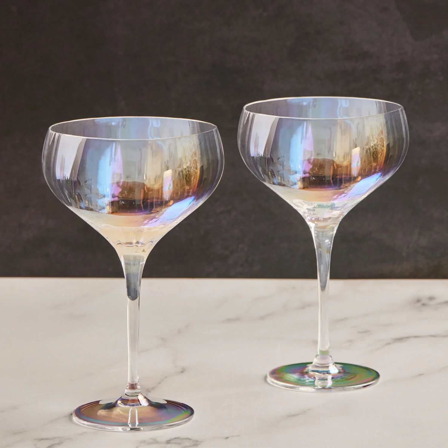 Anton Studio Designs 2-Piece 400ml Champagne Saucers - Palazzo - Image 3