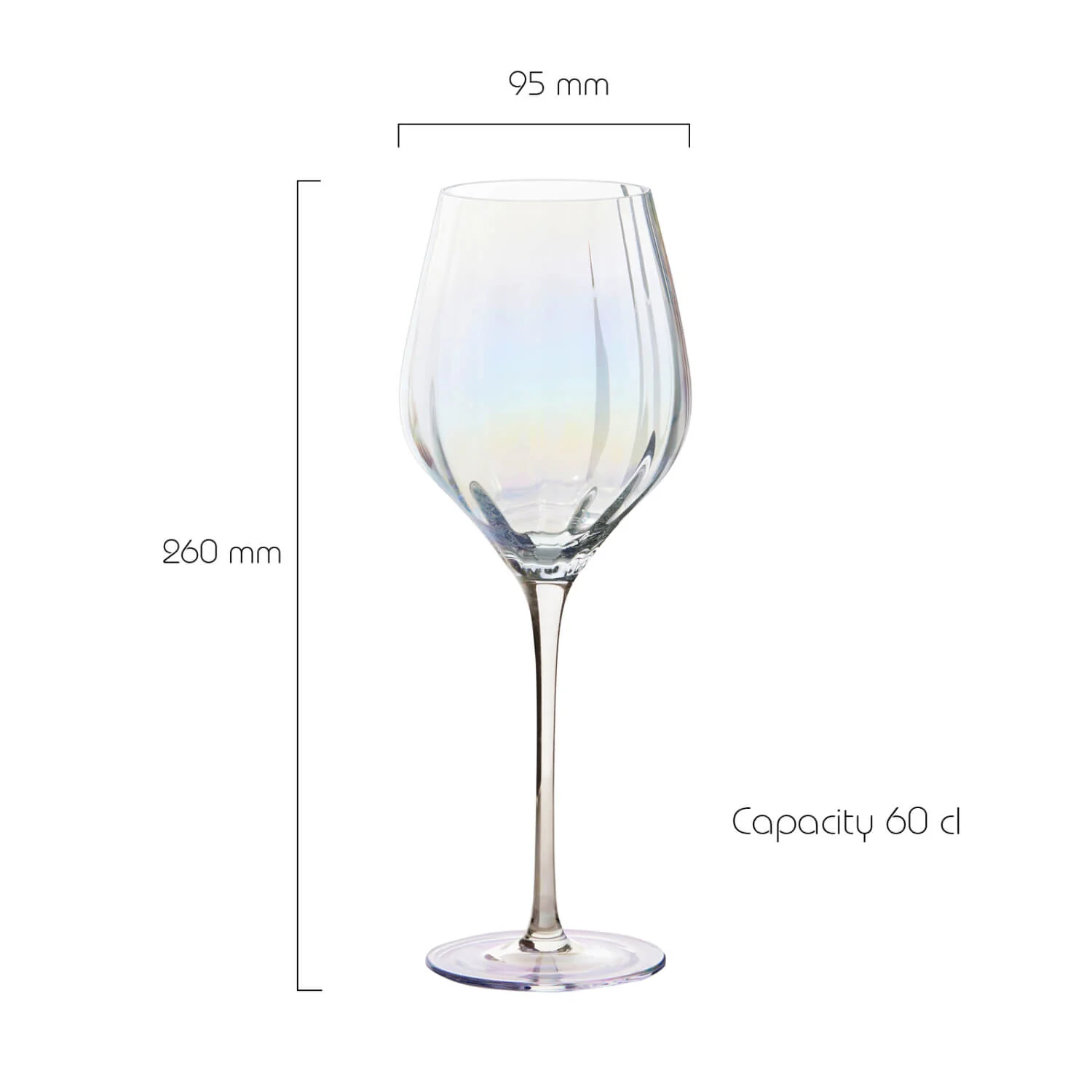 Anton Studio Designs 2-Piece 600ml Wine Glasses - Palazzo - Image 7