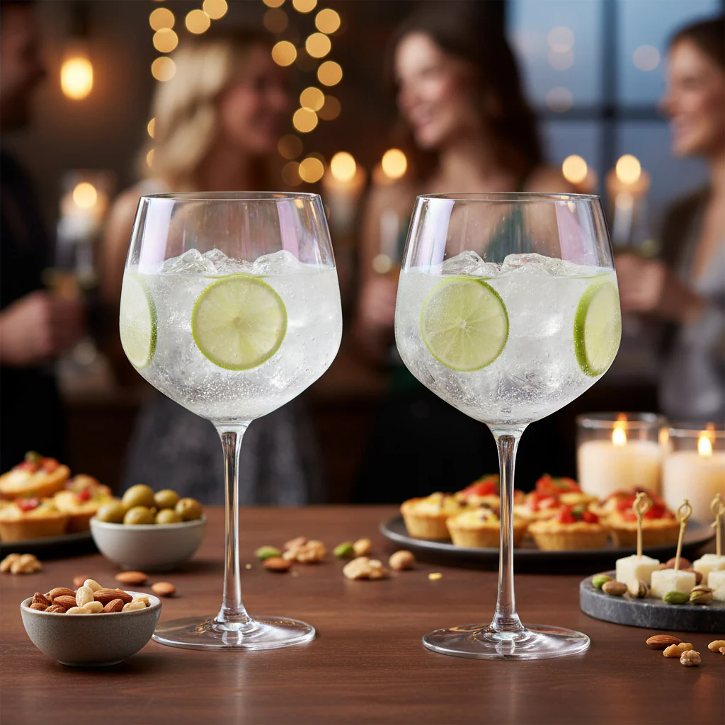 Anton Studio Designs 2-Piece 750ml Gin Glasses - Palazzo - Image 4