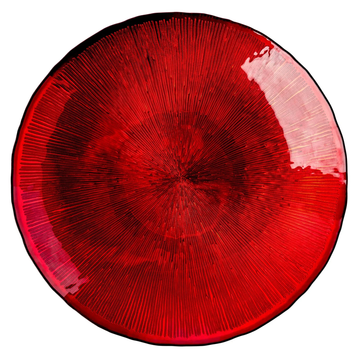 Anton Studio Designs Crimson Comet Bowl - 39.5cm