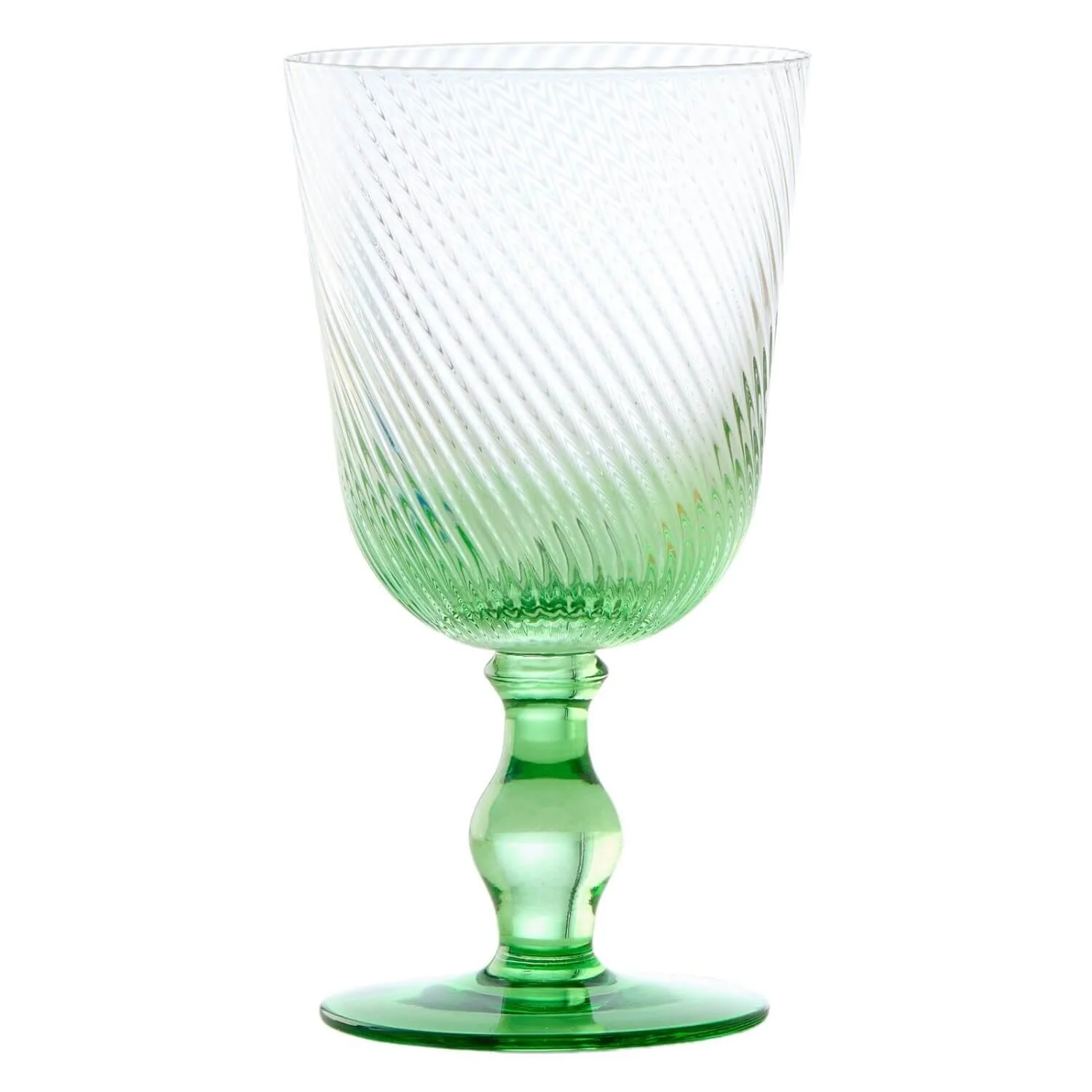 Anton Studios Design Swirl 4 Piece Wine Glass Set - Image 2