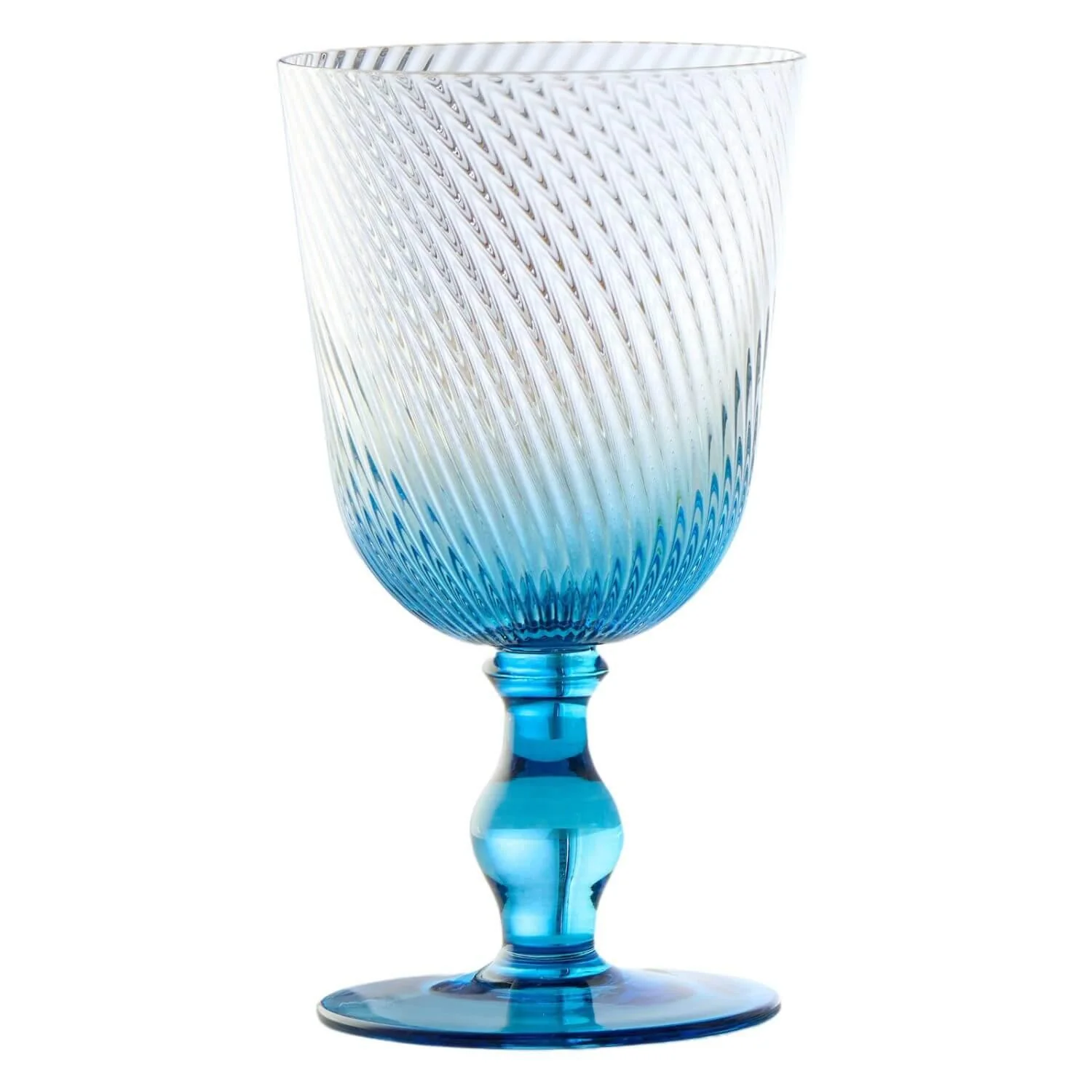 Anton Studios Design Swirl 4 Piece Wine Glass Set - Image 3