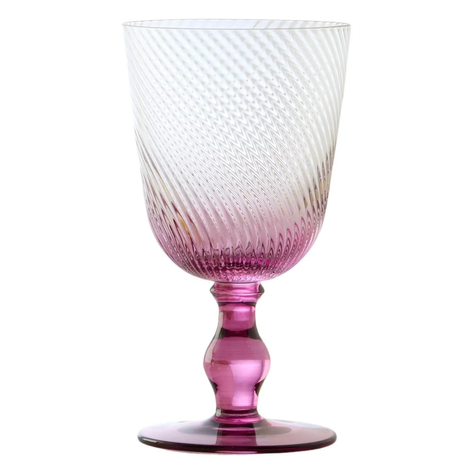 Anton Studios Design Swirl 4 Piece Wine Glass Set - Image 4
