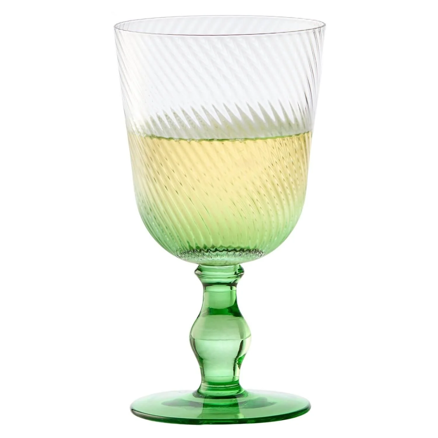 Anton Studios Design Swirl 4 Piece Wine Glass Set - Image 7