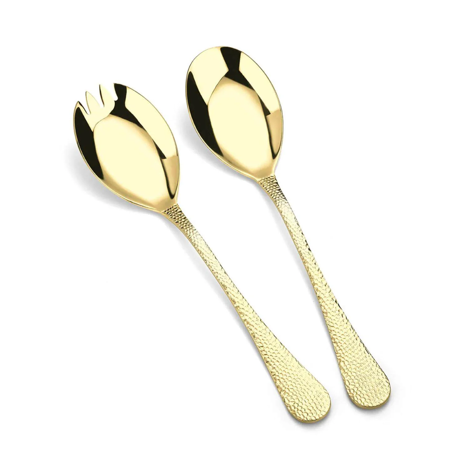 Arthur Price Champagne Avalon Stainless Steel Fork & Spoon Salad Serving Set - Image 2