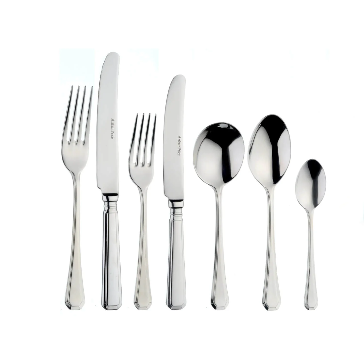Arthur Price Grecian Cutlery Set - 58-Piece