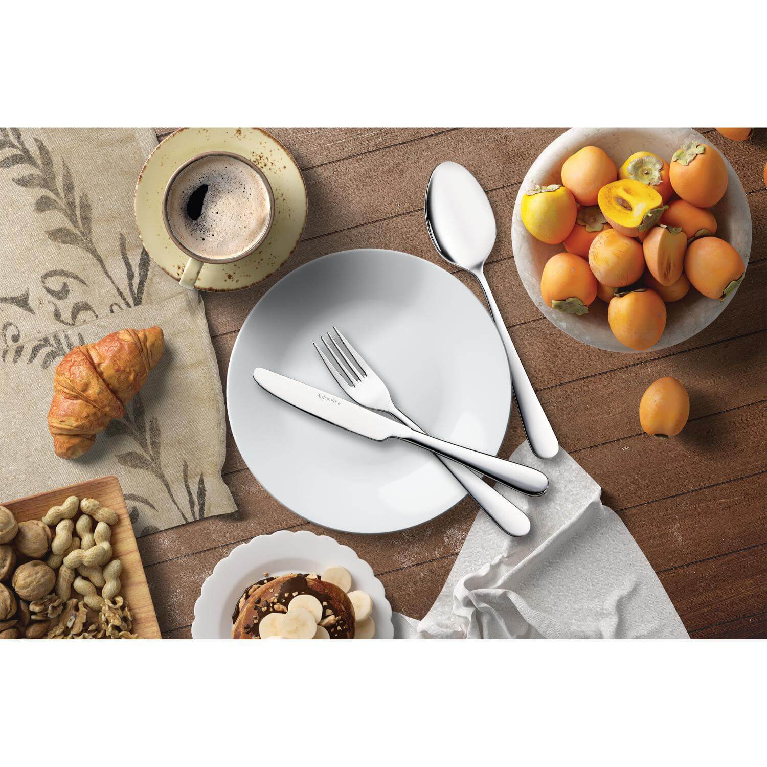 Arthur Price Oasis Stainless Steel Cutlery Set - 24-Piece - Image 9