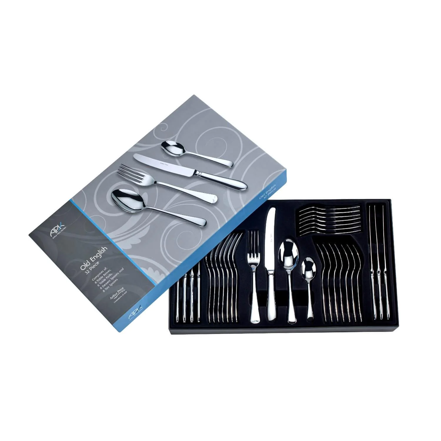 Arthur Price Old English Cutlery Set - 32 Piece - Image 2