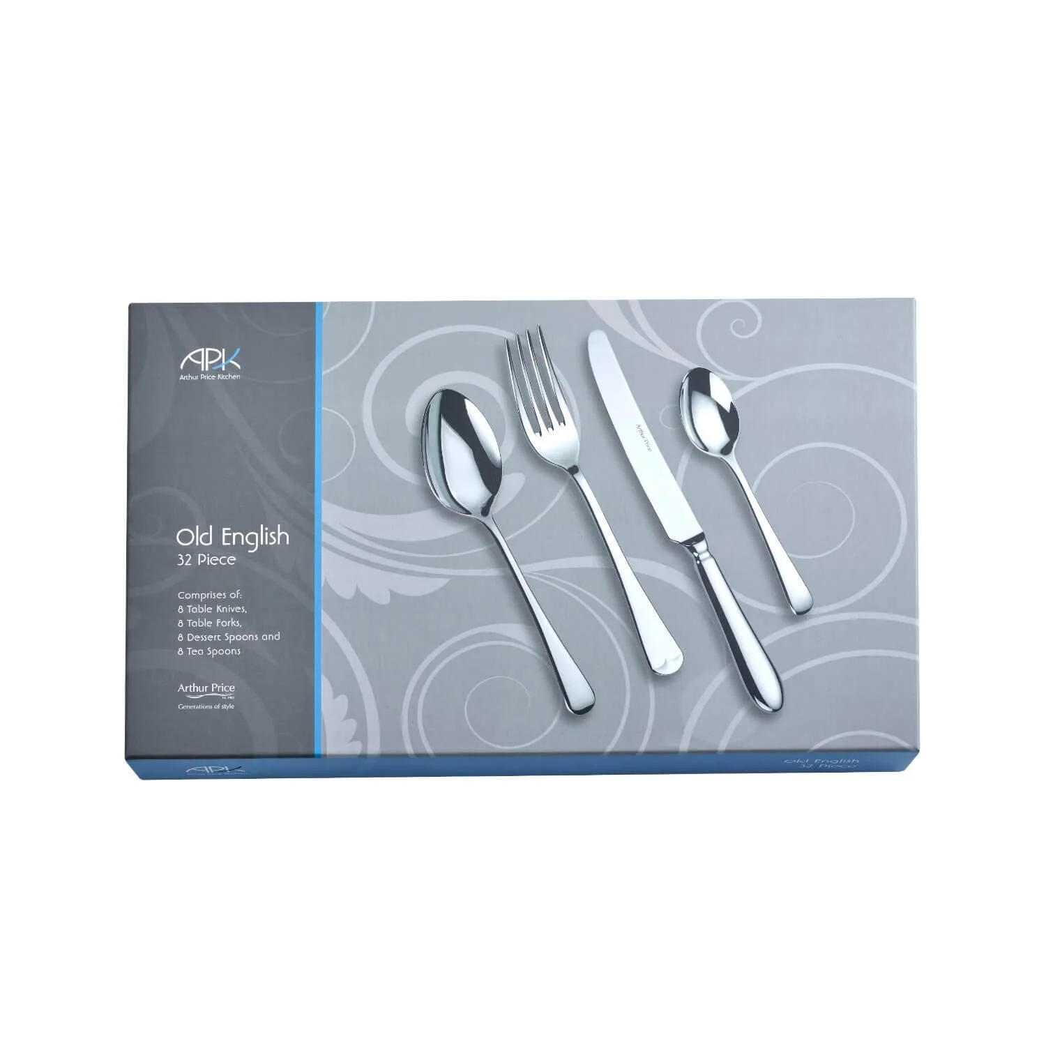 Arthur Price Old English Cutlery Set - 32 Piece - Image 4