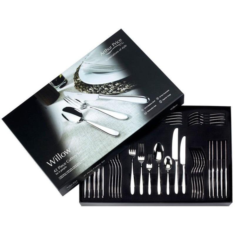Arthur Price Willow Cutlery Set - 42 Piece - Image 2