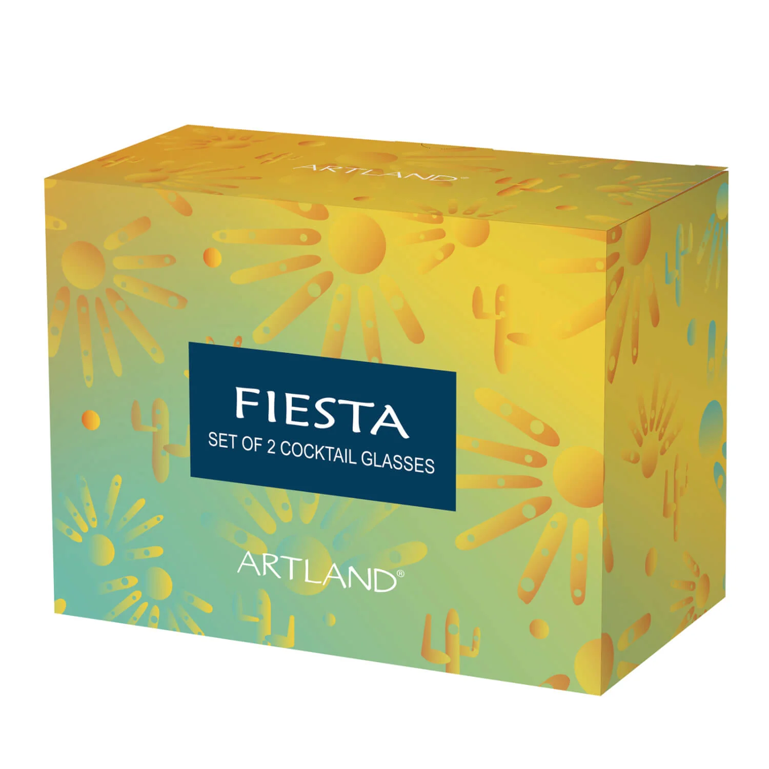 Artland Fiesta 2-Piece 30cl Cocktail Glasses Set - Image 3