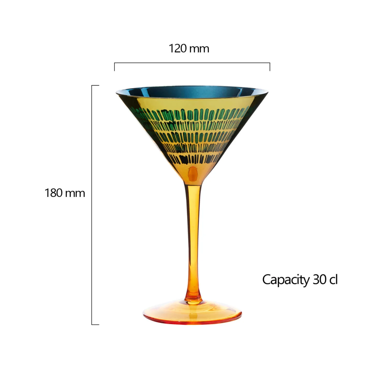 Artland Fiesta 2-Piece 30cl Cocktail Glasses Set - Image 4