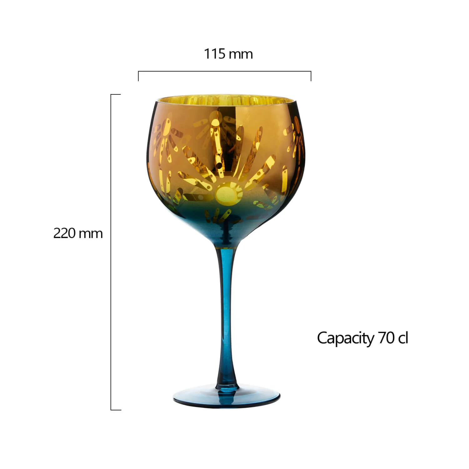 Artland Fiesta 2-Piece 70cl Gin Glasses Set - Image 5