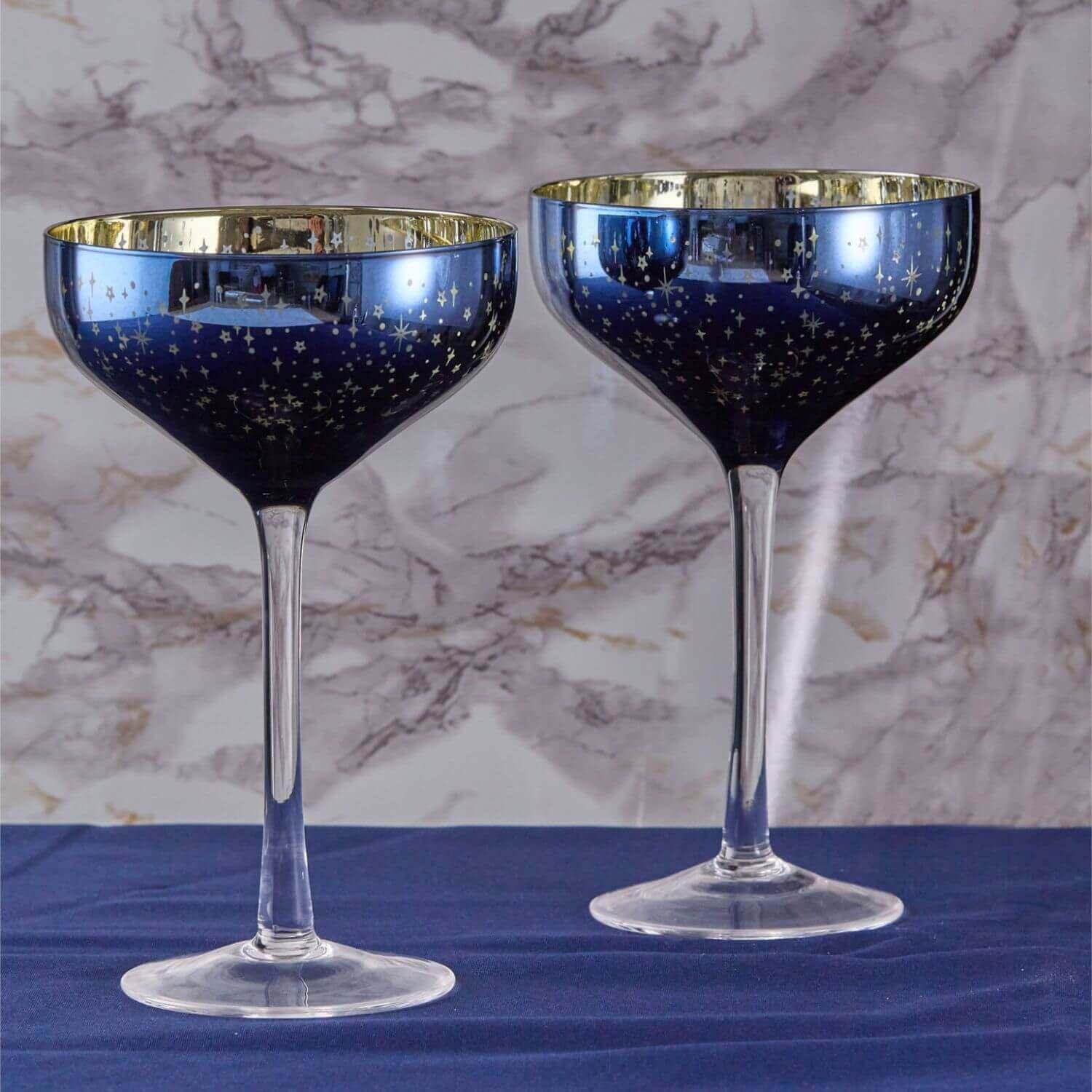 Artland Galaxy Champagne Saucers - Set of 2 - Image 3