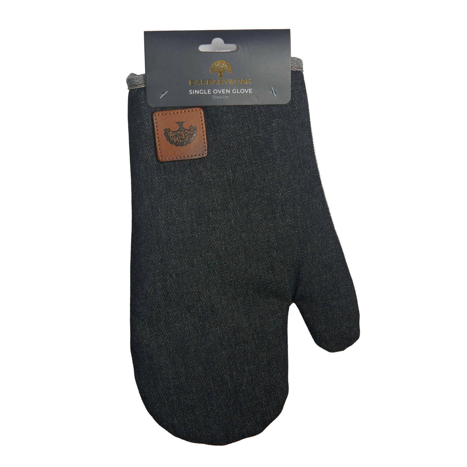 Barbary & Oak Denim Single Oven Glove - Image 4