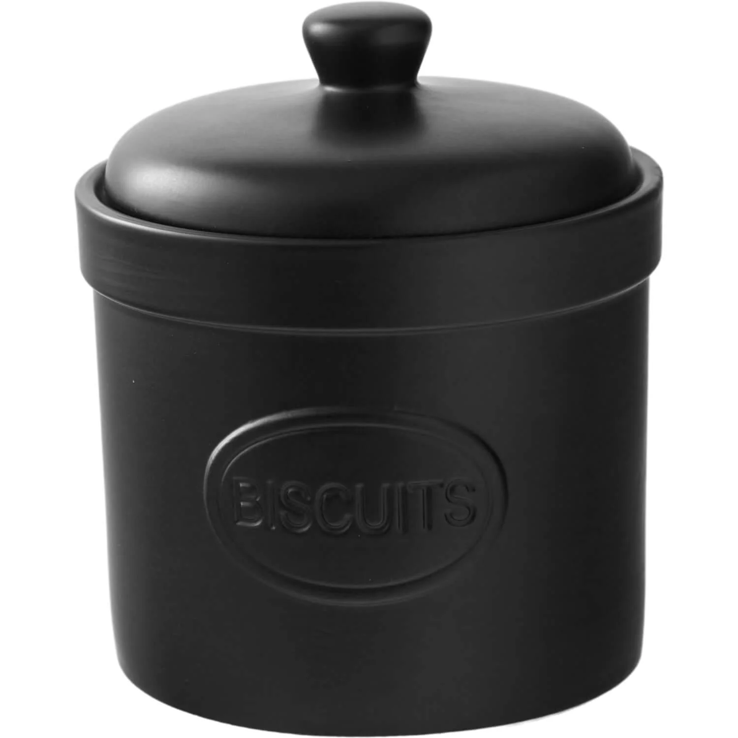 Bia International Biscuit Barrel - Matte Black