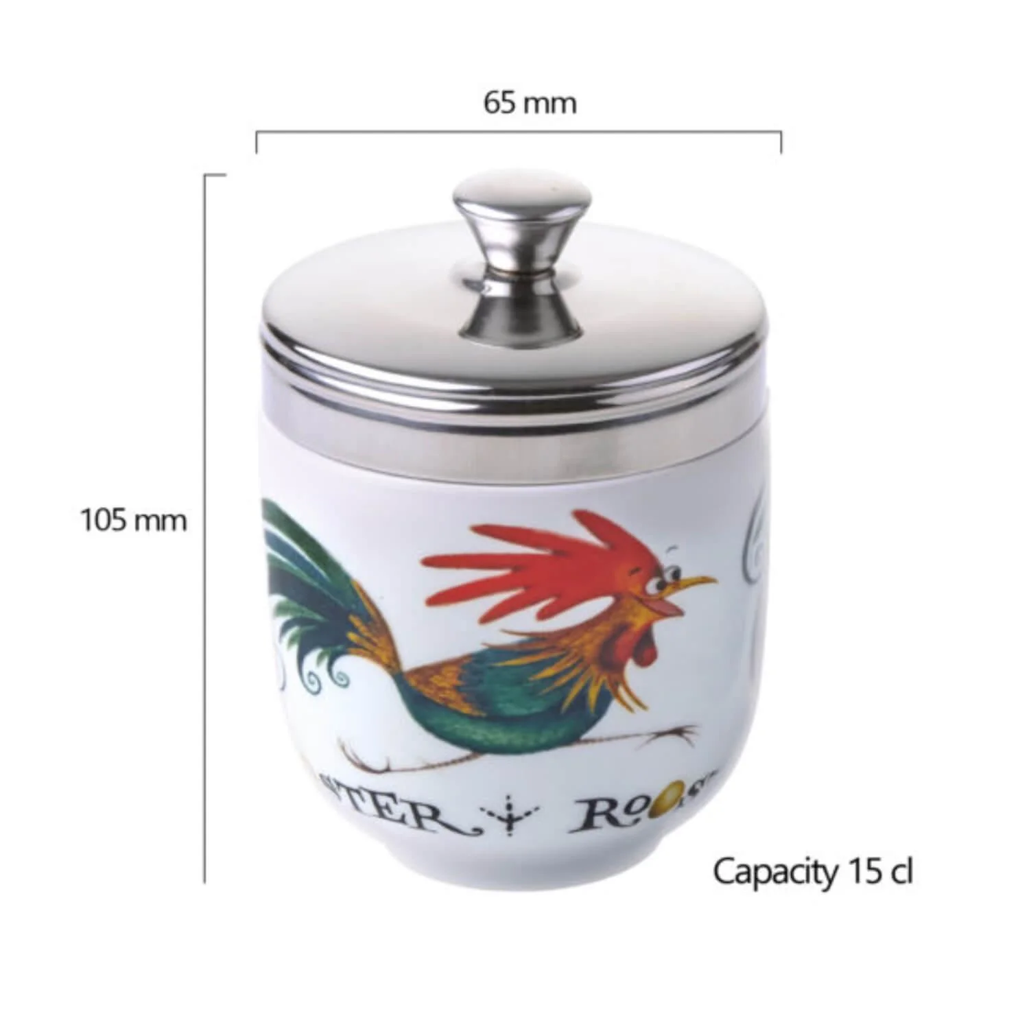 Bia International Set of 2 Egg Coddlers - Chasing Chickens - Image 3