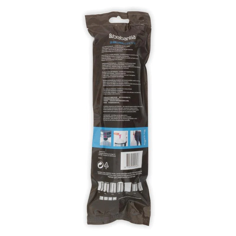 Brabantia PerfectFit Code C Bin Liners - 12 Litre - Image 2