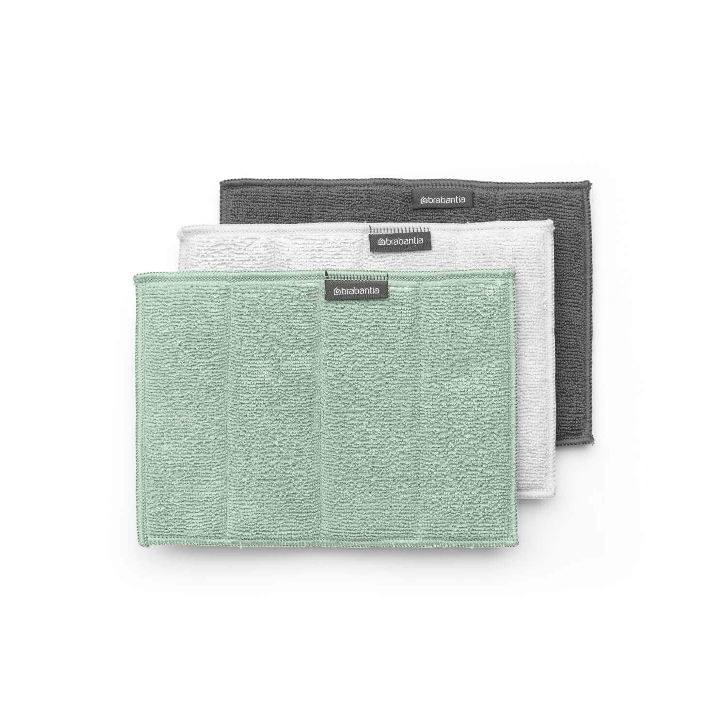 Brabantia Microfibre Cleaning Pads - Set of 3