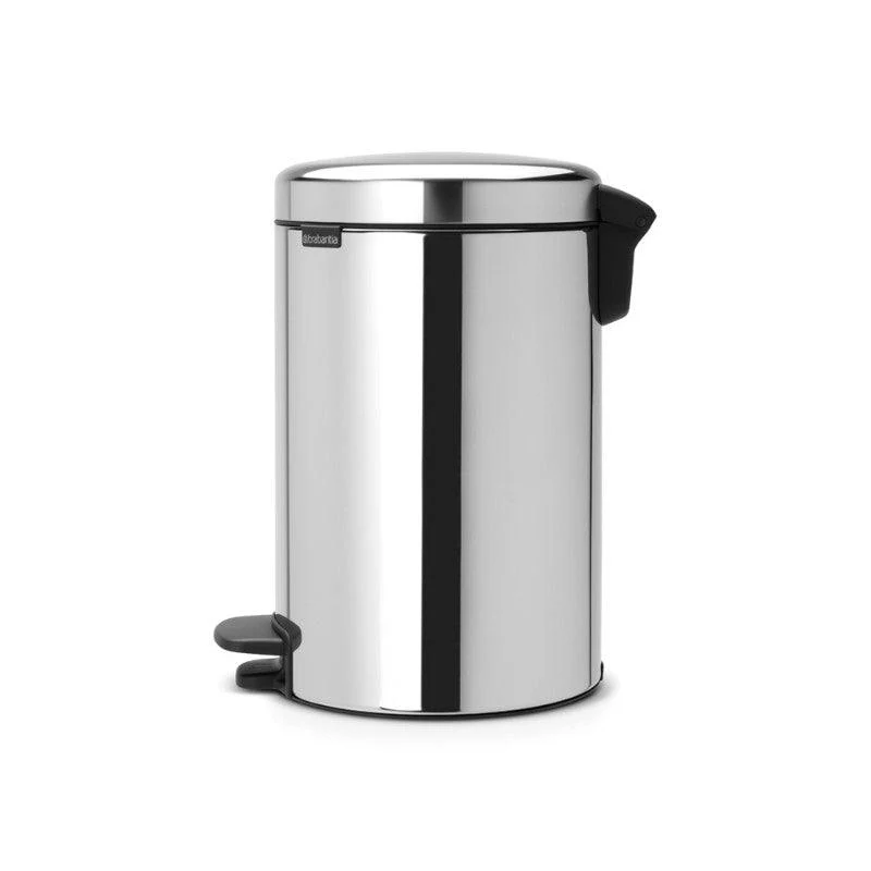 Brabantia NewIcon 12 Litre Pedal Bin - Brilliant Steel - Image 2