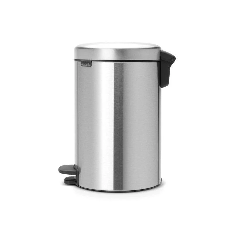 Brabantia NewIcon 12 Litre Pedal Bin - Matt Steel - Image 2