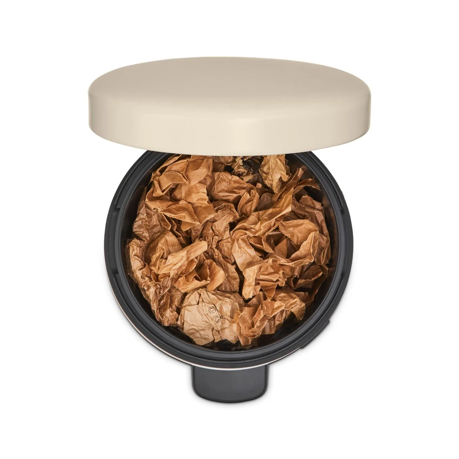 Brabantia NewIcon 12 Litre Pedal Bin - Soft Beige - Image 5