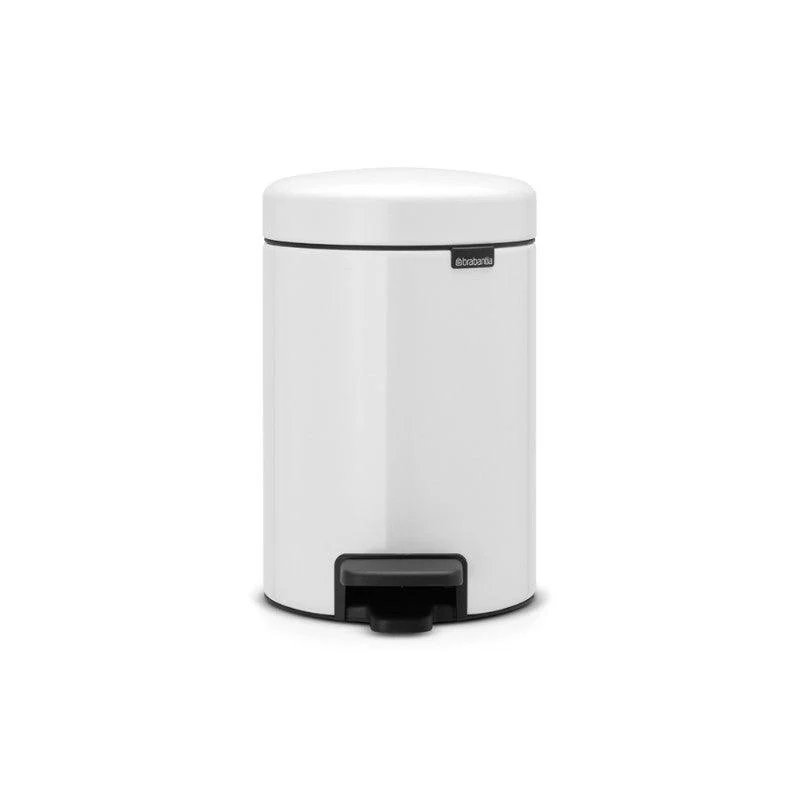 Brabantia NewIcon 3 Litre Pedal Bin - White