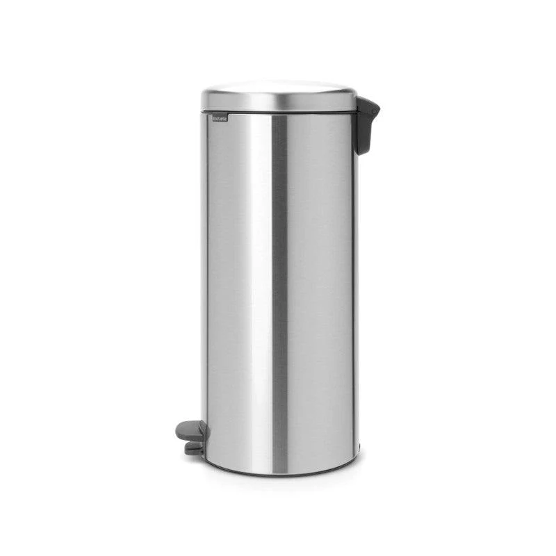Brabantia NewIcon 30 Litre Pedal Kitchen Bin - Matt Steel - Image 2
