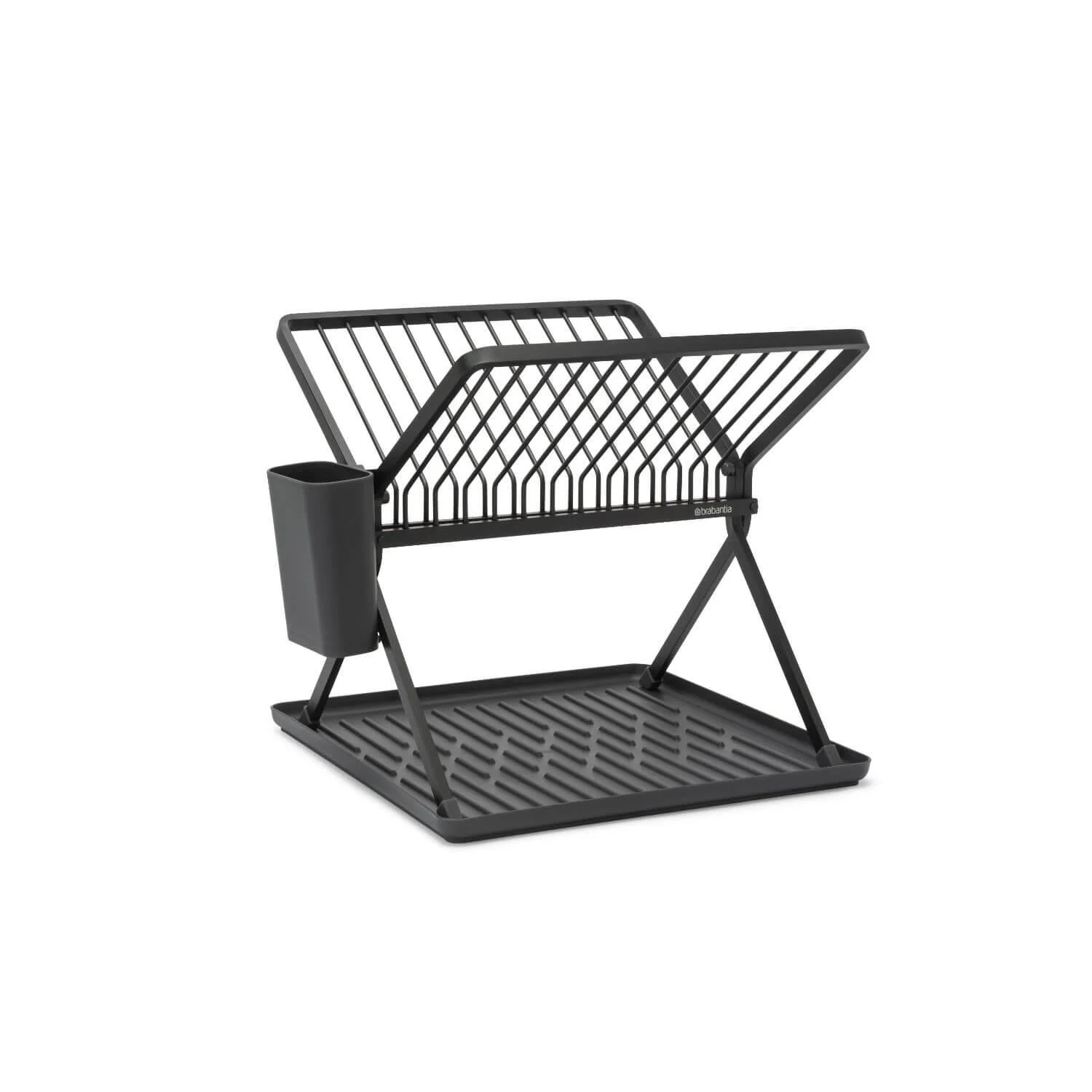 Brabantia SinkSide Dark Grey Foldable Dish Rack - Small - Image 5