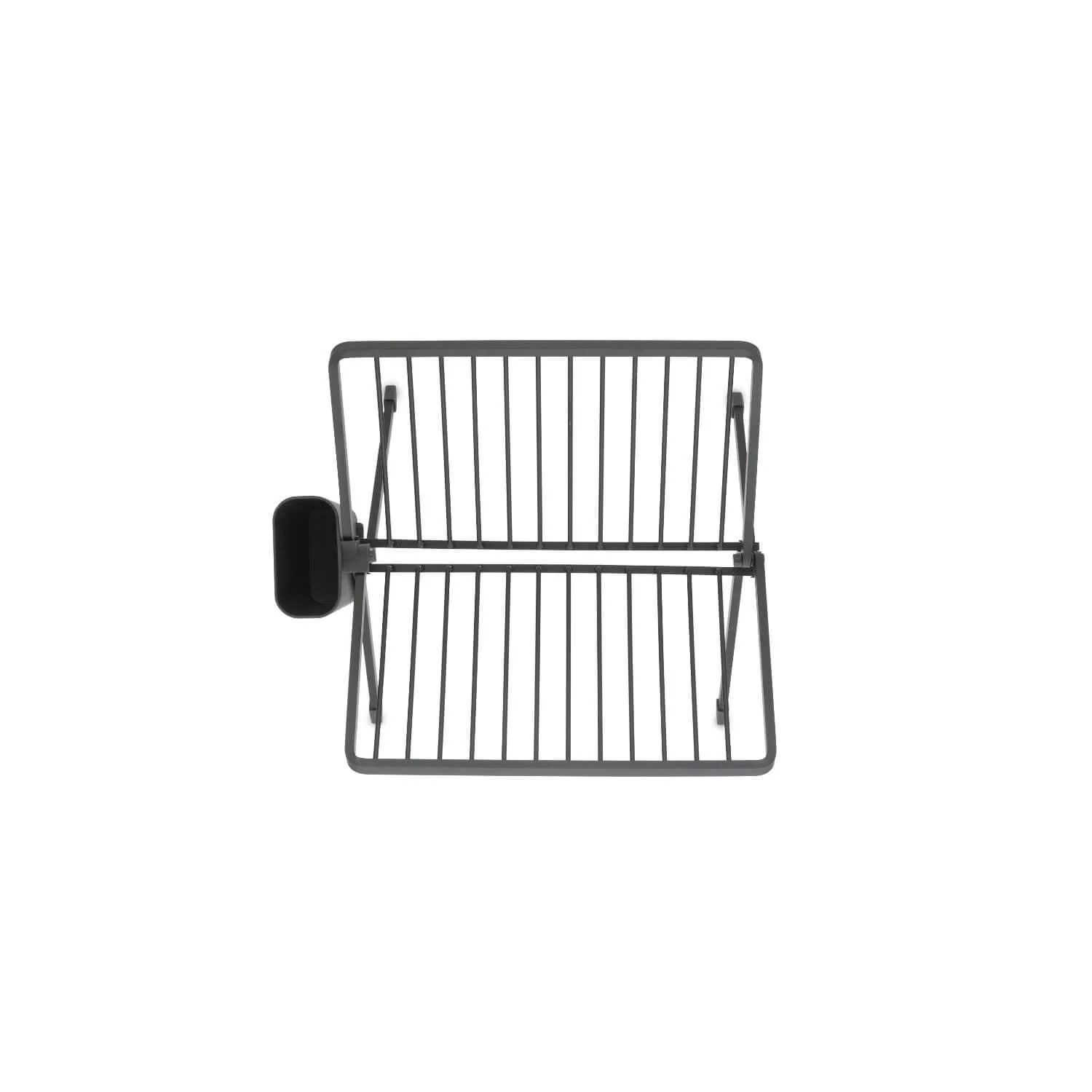 Brabantia SinkSide Dark Grey Foldable Dish Rack - Small - Image 7