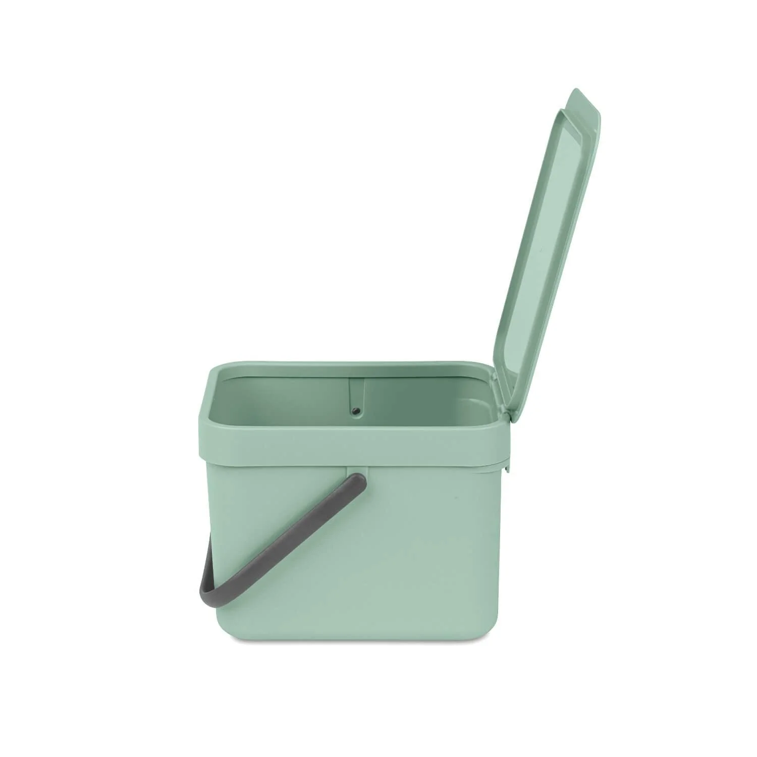 Brabantia Sort & Go 6 Litre Waste Bin - Jade Green - Image 3