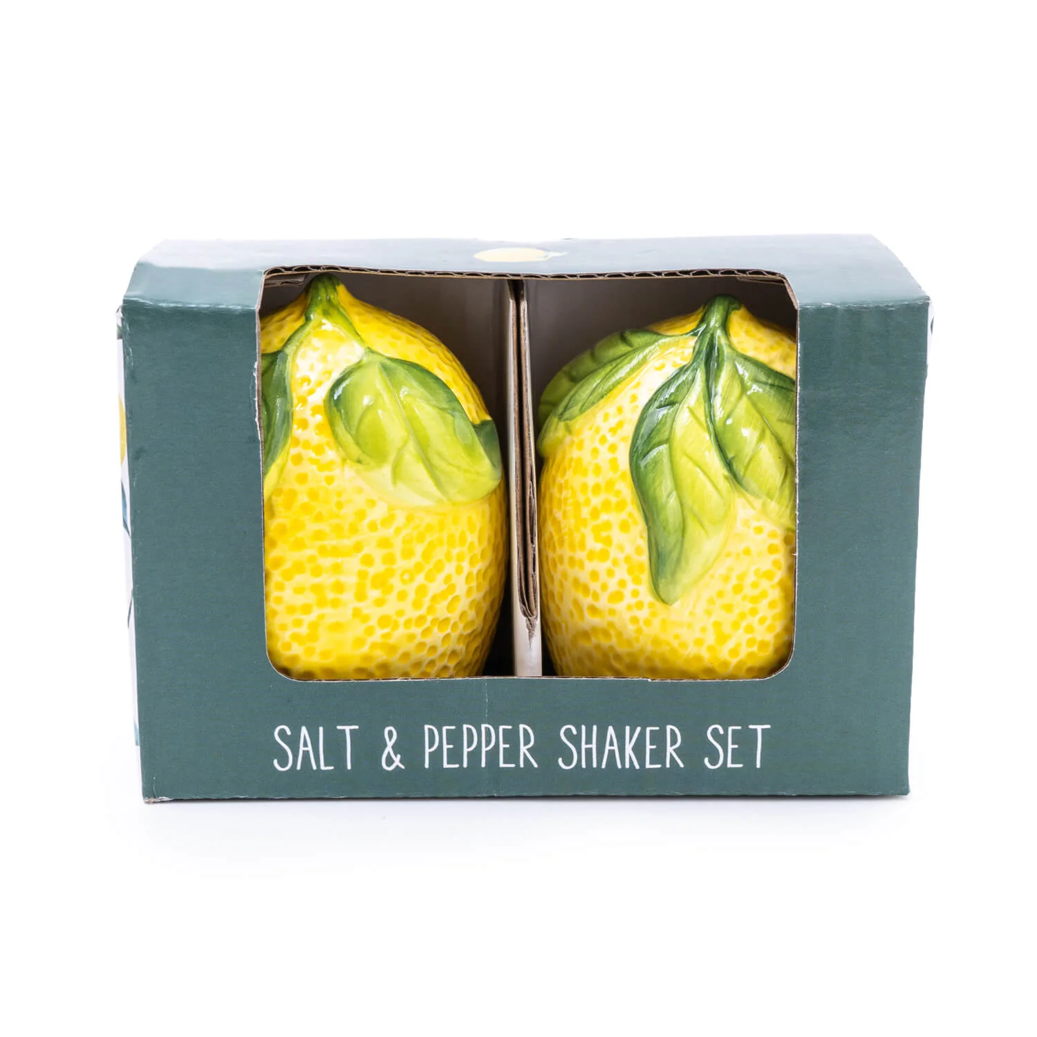 Candlelight Salt & Pepper Shaker Set - Mediterranean Lemons - Image 2