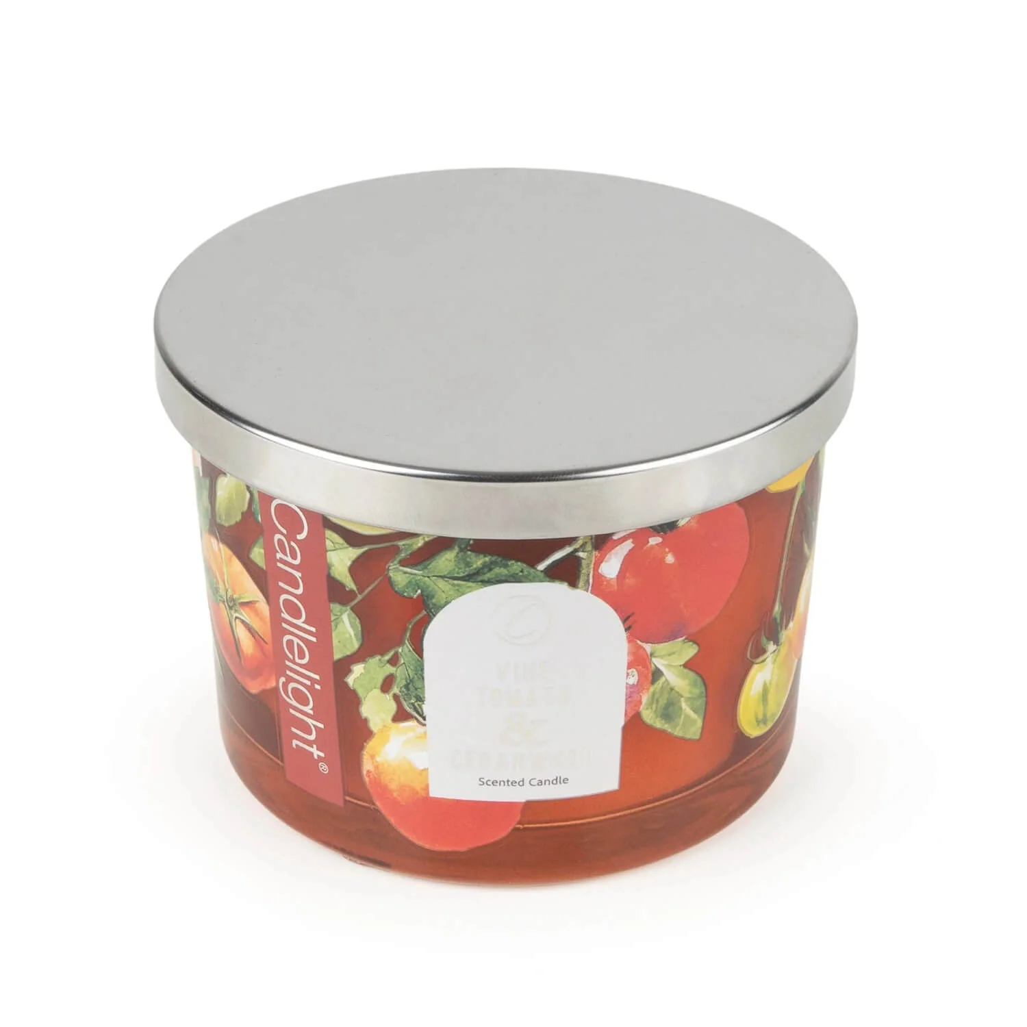 Candlelight Scented Candle Jar - Vine Tomato & Cedarwood - Image 2