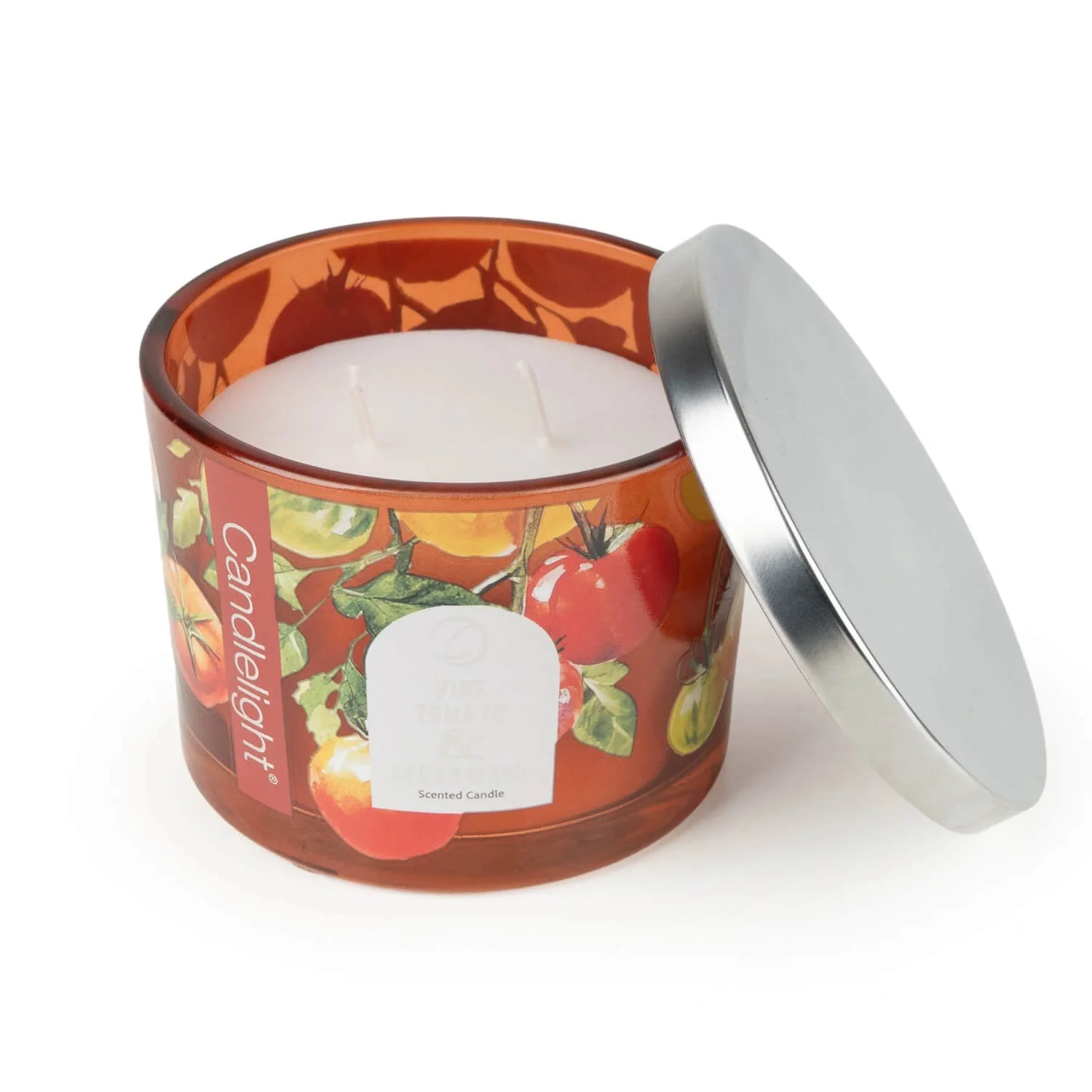 Candlelight Scented Candle Jar - Vine Tomato & Cedarwood - Image 3