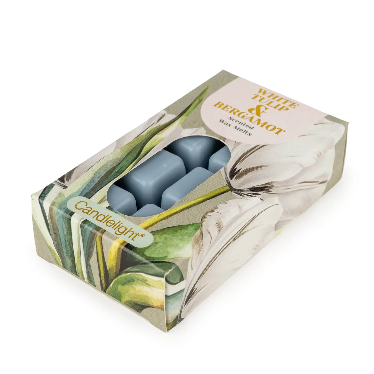 Candlelight Scented Wax Melts - White Tulip & Bergamot - Image 2