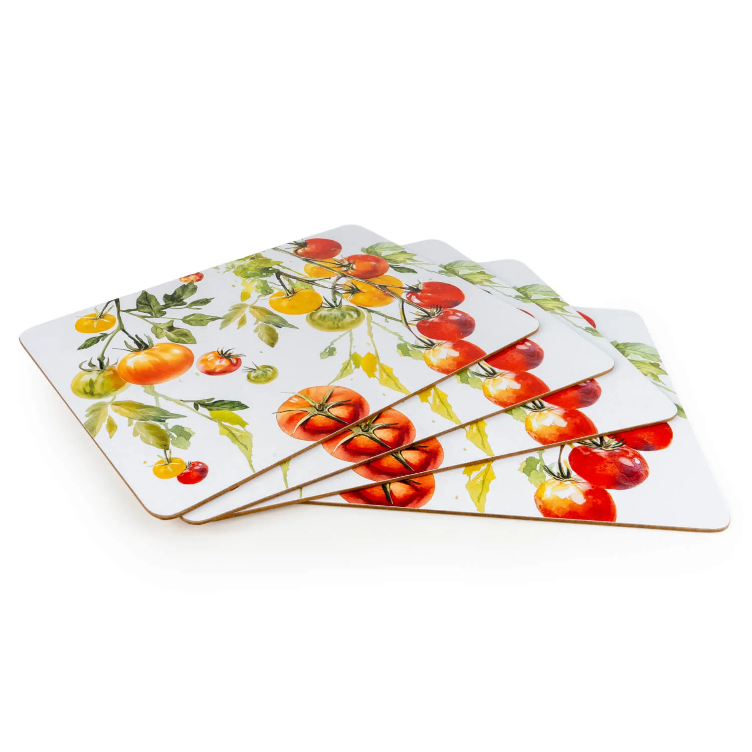 Candlelight Set Of 4 Placemats - Tomato - Image 3