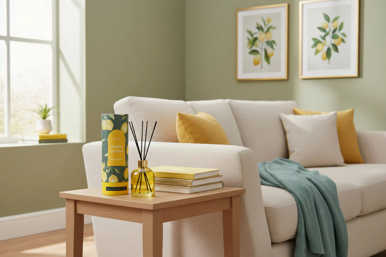 Candlelight Sicilian Orchard 200ml Reed Diffuser - Lemon Grove - Image 4
