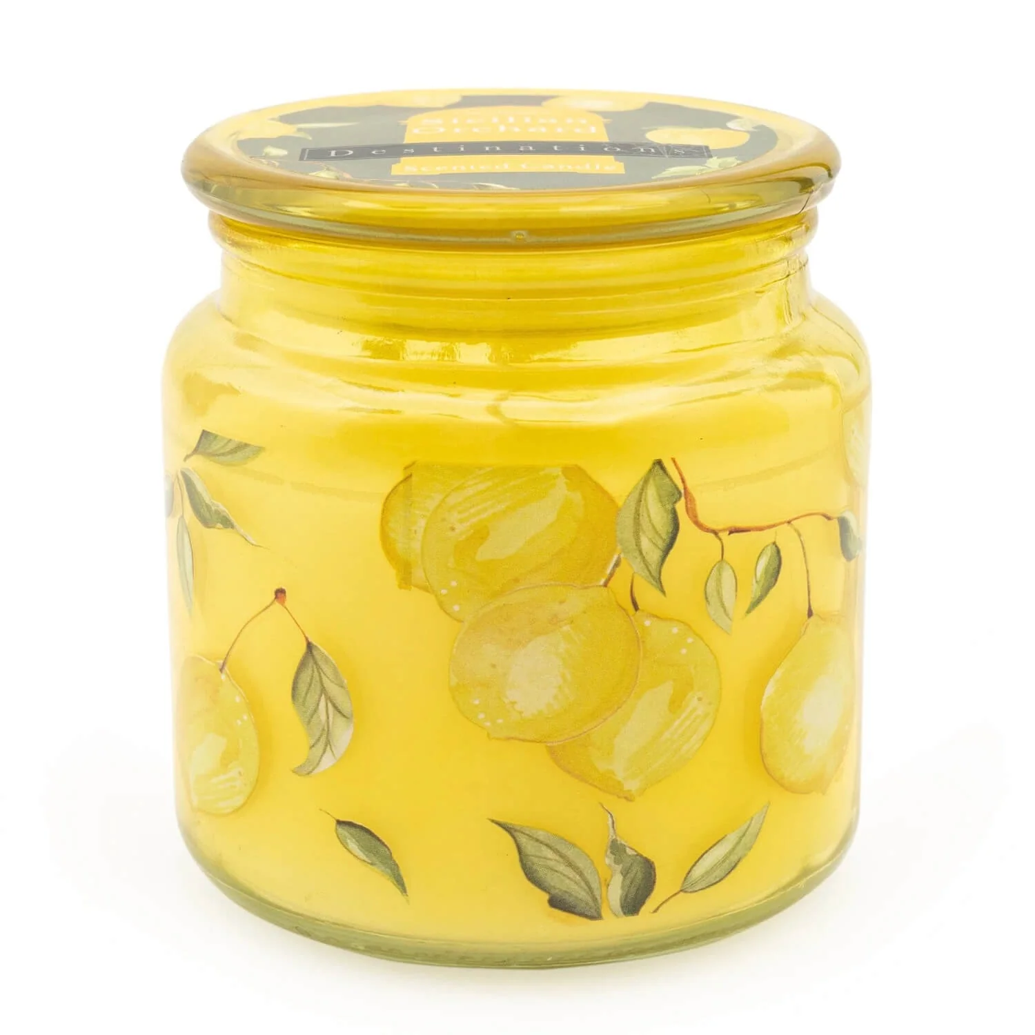 Candlelight Sicilian Orchard Scented Candle Jar - Lemon Grove
