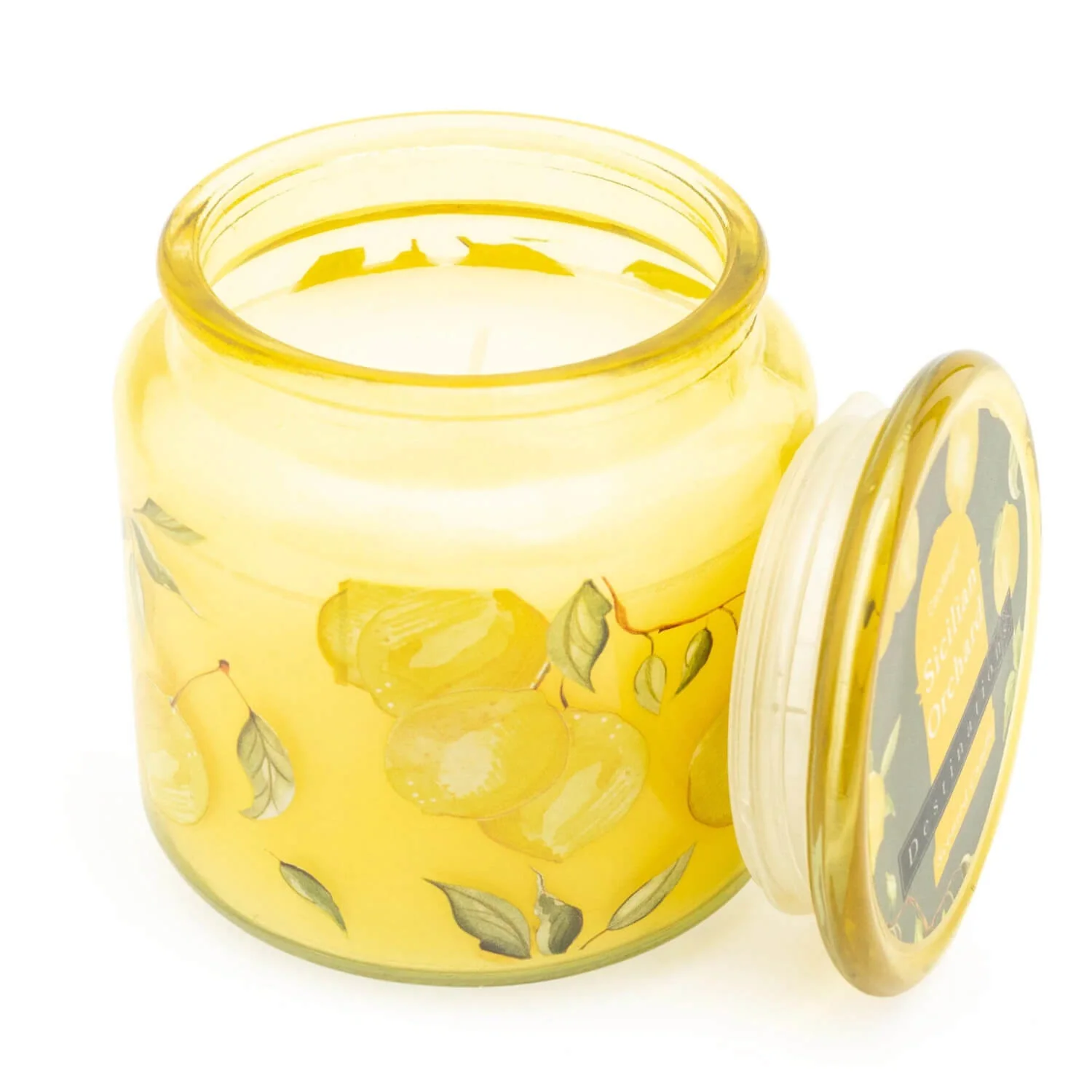 Candlelight Sicilian Orchard Scented Candle Jar - Lemon Grove - Image 2