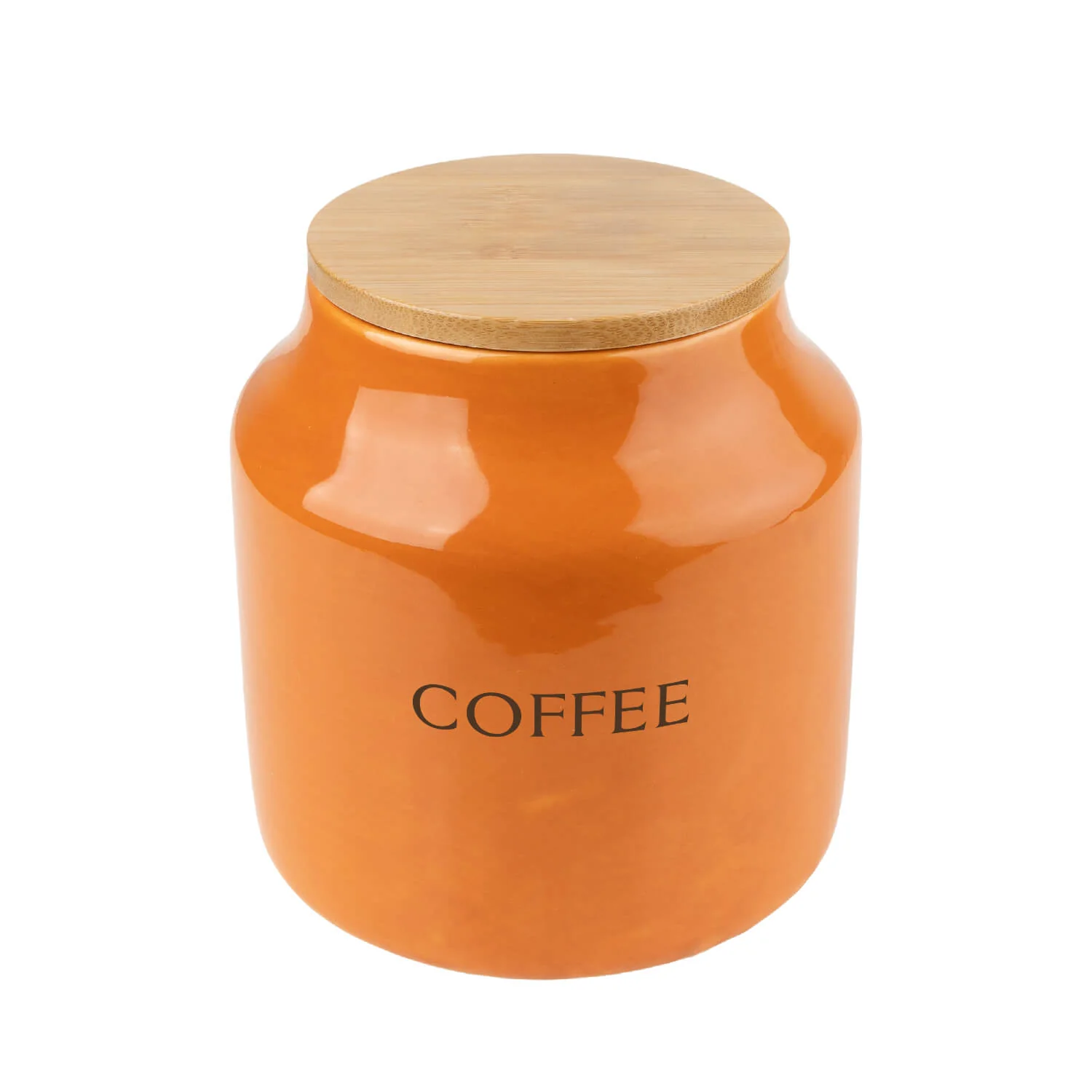Candlelight Tomato Coffee Storage Jar - Orange - Image 2